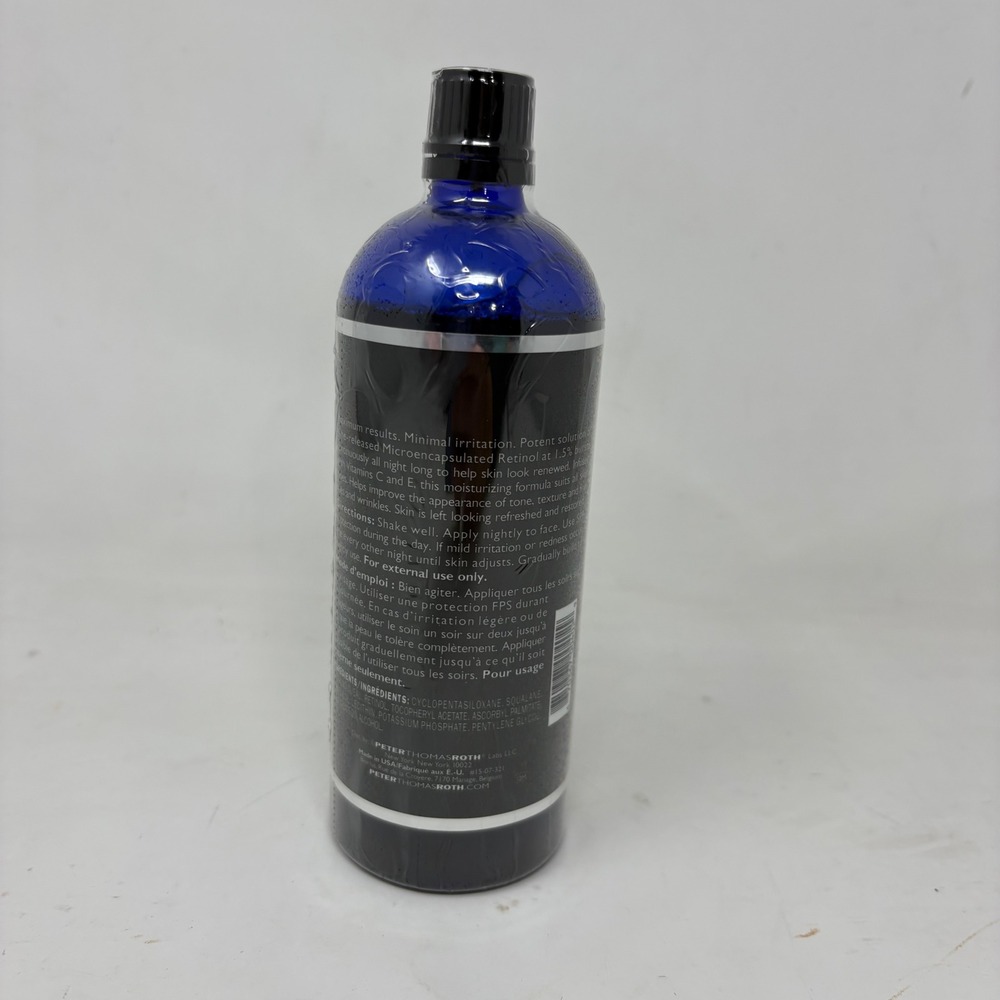 Peter Thomas Roth Retinol Fusion PM Night Serum 6.7oz 200ml Anti-Aging Treatment - Picture 2 of 3